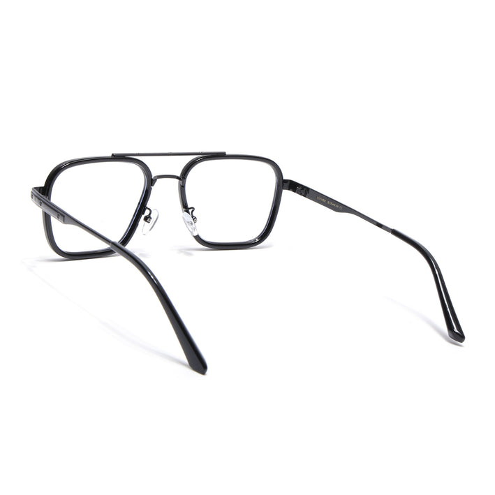 Voyage Maverick Black Wayfarer Eyeglasses for Men & Women - MG5080-C2