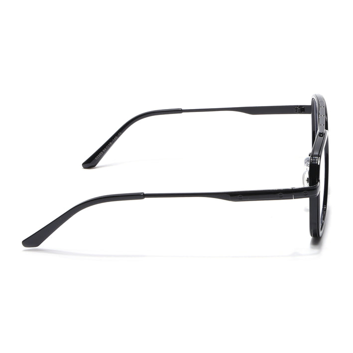 Voyage Maverick Black Wayfarer Eyeglasses for Men & Women - MG5080-C2