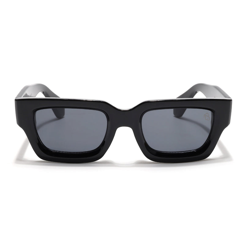 FUNK - Black Rectangle Sunglasses (2387CL966)