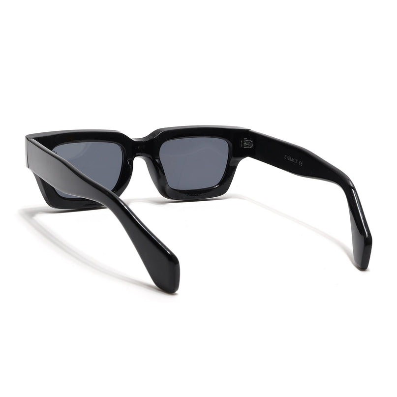 FUNK - Black Rectangle Sunglasses (2387CL966)