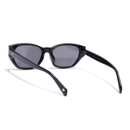 Rectangle Sunglasses for Men & Women (Black Lens | Black Frame - MG7262)