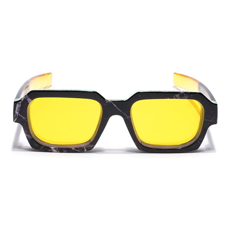 ONYX - Yellow & Black Square Sunglasses I 2434CL891