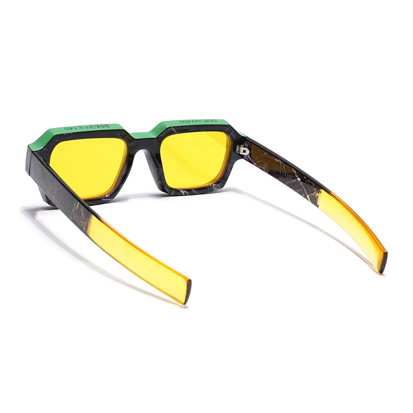 ONYX - Yellow & Black Square Sunglasses I 2434CL891