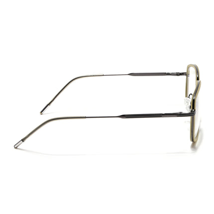 Eyejack Light Green & Grey Square Eyeglasses for Men & Women (2501FCL1544-C7)