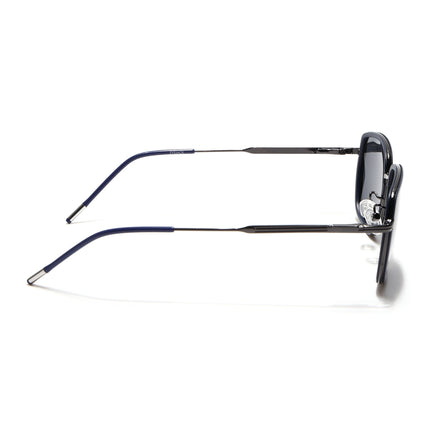 Eyejack Blue & Grey Square Polarized Sunglasses for Men & Women (2501PCL1462)