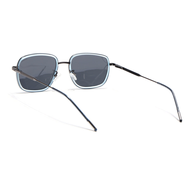 Eyejack Sky Blue & Grey Square Polarized Sunglasses for Men & Women (2501PCL1464)