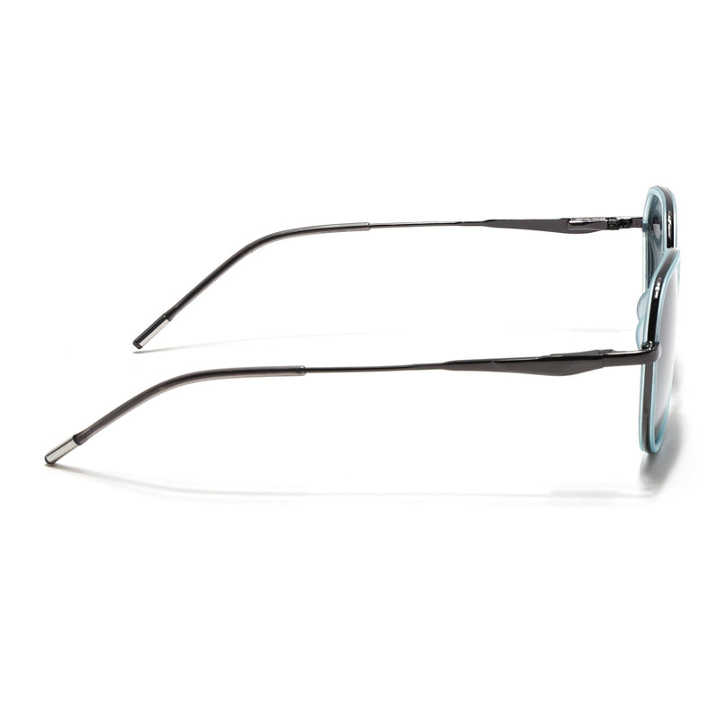 Eyejack Sky Blue & Grey Round Polarized Sunglasses for Men & Women (2502PCL1473)