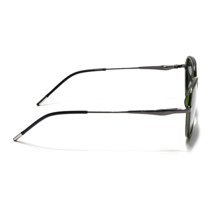 Eyejack Olive & Grey Round Polarized Sunglasses for Men & Women (2502PCL1477)