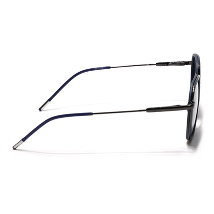 Eyejack Blue & Grey Hexagonal Polarized Sunglasses for Men & Women (2503PCL1480)