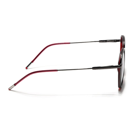 Eyejack Red & Grey Hexagonal Polarized Sunglasses for Men & Women (2503PCL1481)