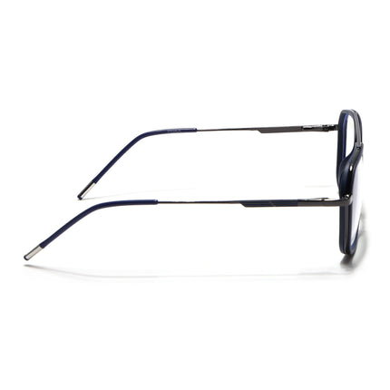 Eyejack Blue & Grey Wayfarer Eyeglasses for Men & Women (2504FCL1568-C2)
