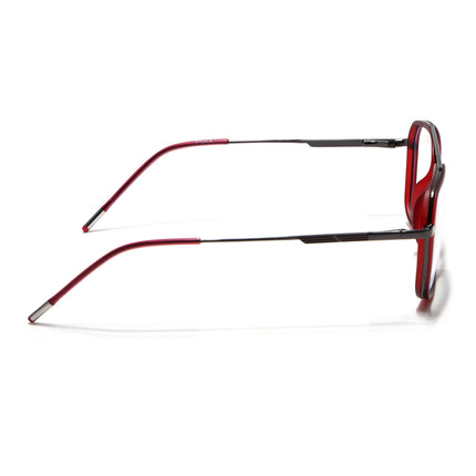 Eyejack Red & Grey Wayfarer Eyeglasses for Men & Women (2504FCL1569-C3)