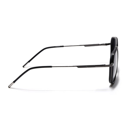 Eyejack Black & Grey Wayfarer Polarized Sunglasses for Men & Women (2504PCL1489)