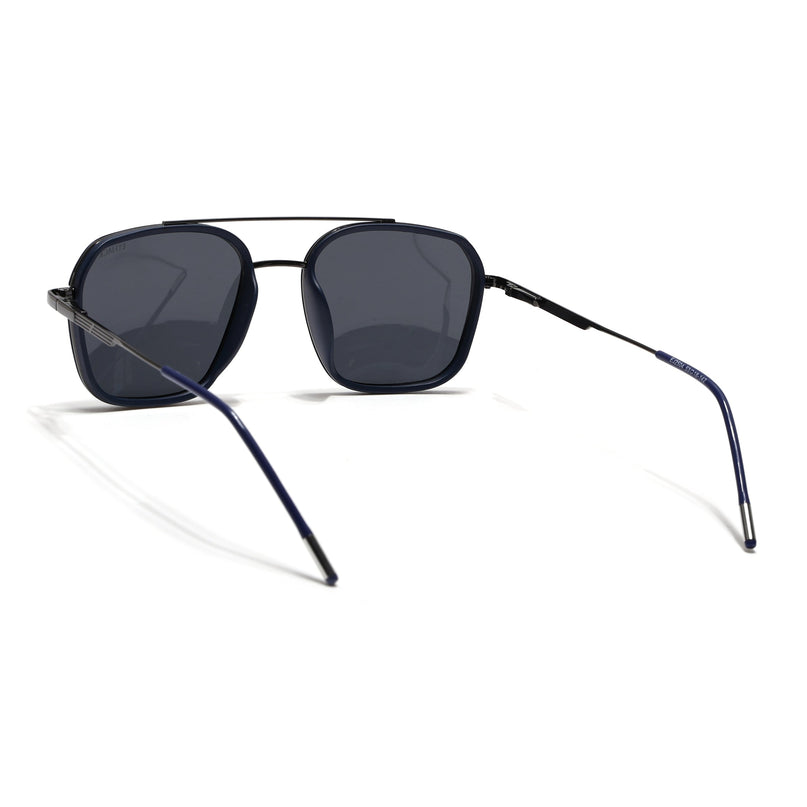 Eyejack Blue & Grey Wayfarer Polarized Sunglasses for Men & Women (2504PCL1490)