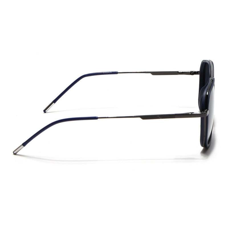 Eyejack Blue & Grey Wayfarer Polarized Sunglasses for Men & Women (2504PCL1490)