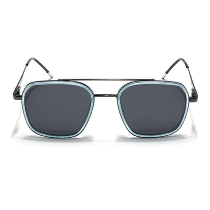Eyejack Sky Blue & Grey Wayfarer Polarized Sunglasses for Men & Women (2504PCL1492)