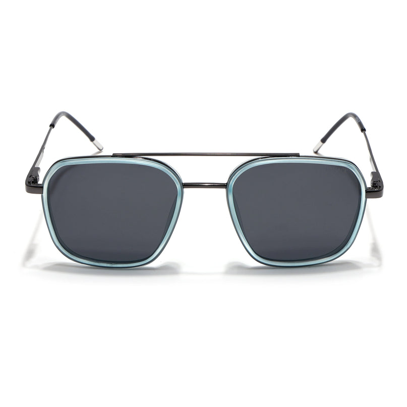 Eyejack Sky Blue & Grey Wayfarer Polarized Sunglasses for Men & Women (2504PCL1492)