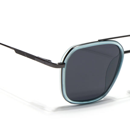Eyejack Sky Blue & Grey Wayfarer Polarized Sunglasses for Men & Women (2504PCL1492)