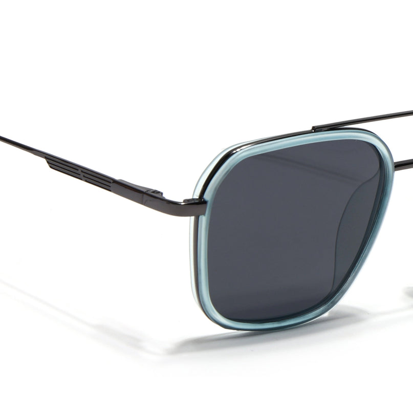 Eyejack Sky Blue & Grey Wayfarer Polarized Sunglasses for Men & Women (2504PCL1492)