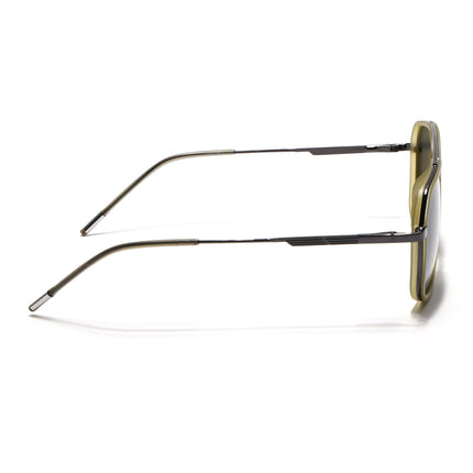 Eyejack Light Green & Grey Wayfarer Polarized Sunglasses for Men & Women (2504PCL1495)