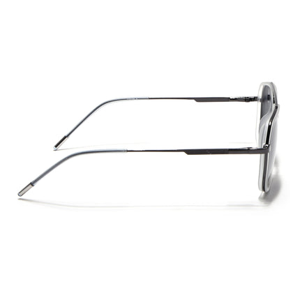 Eyejack Transparent & Grey Wayfarer Polarized Sunglasses for Men & Women (2504PCL1497)