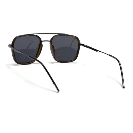 Eyejack Demi Brown & Grey Wayfarer Polarized Sunglasses for Men & Women (2504PCL1498)