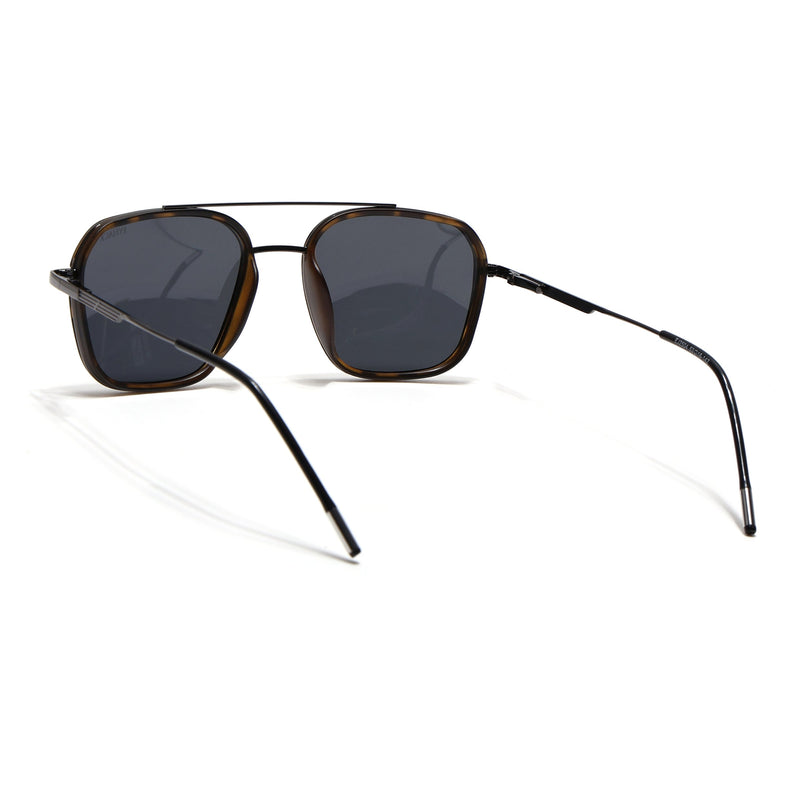 Eyejack Demi Brown & Grey Wayfarer Polarized Sunglasses for Men & Women (2504PCL1498)