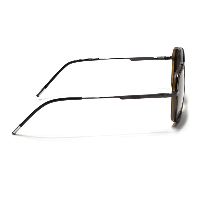 Eyejack Demi Brown & Grey Wayfarer Polarized Sunglasses for Men & Women (2504PCL1498)