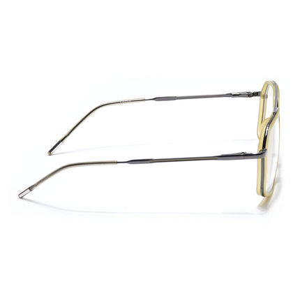 Eyejack Light Green & Grey Wayfarer Eyeglasses for Men & Women (2505FCL1583-C7)