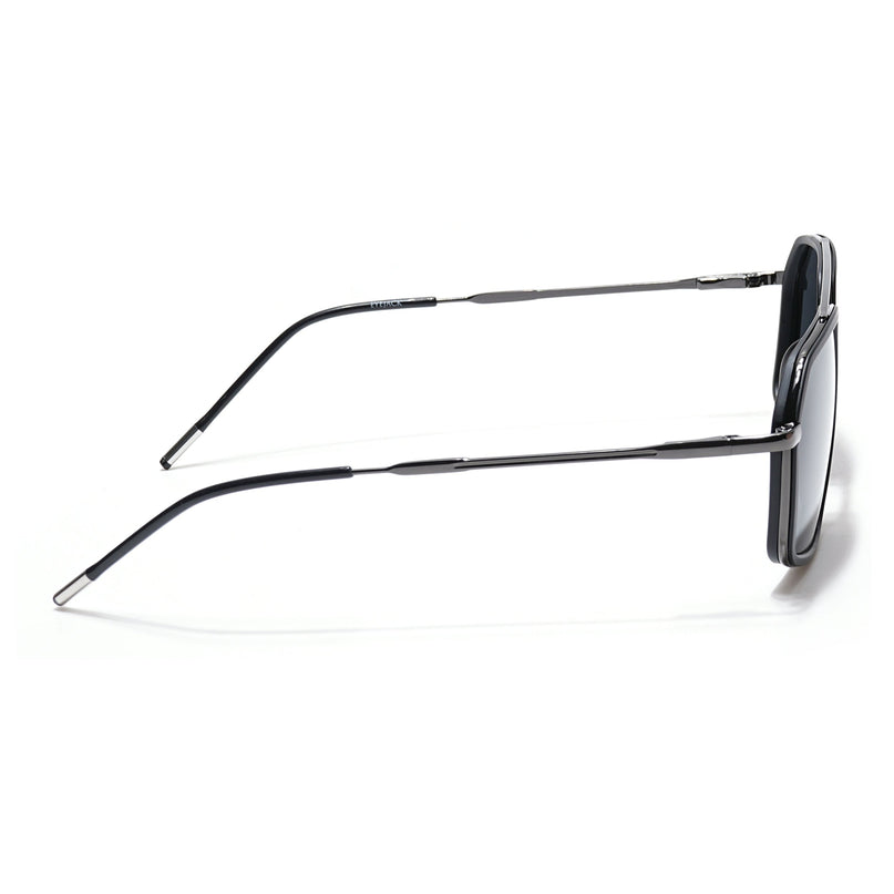 Eyejack Black & Grey Wayfarer Polarized Sunglasses for Men & Women (2505PCL1499)