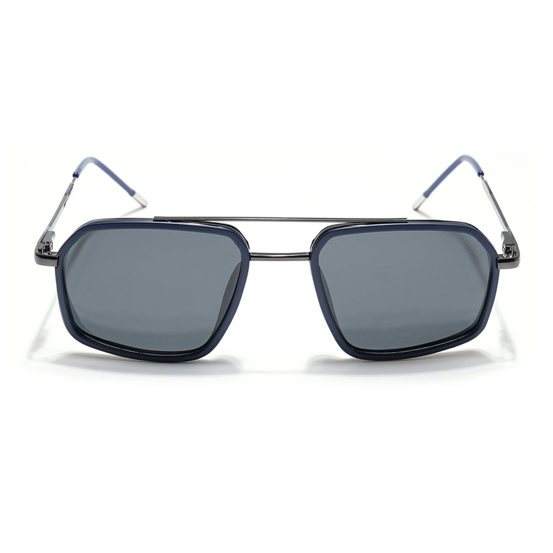 Eyejack Blue & Grey Wayfarer Polarized Sunglasses for Men & Women (2505PCL1500)