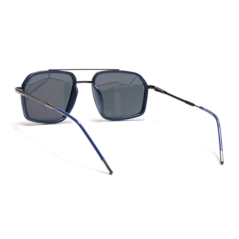 Eyejack Blue & Grey Wayfarer Polarized Sunglasses for Men & Women (2505PCL1500)