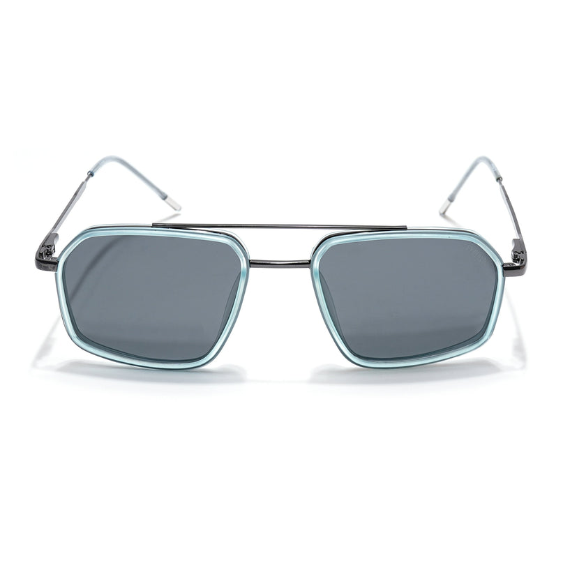 Eyejack Sky Blue & Grey Wayfarer Polarized Sunglasses for Men & Women (2505PCL1502)