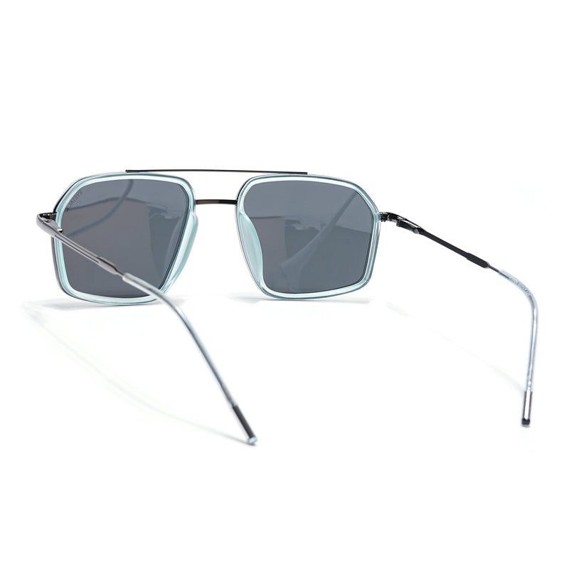 Eyejack Sky Blue & Grey Wayfarer Polarized Sunglasses for Men & Women (2505PCL1502)