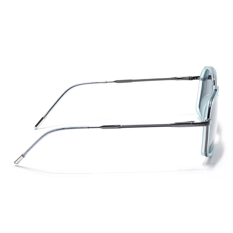 Eyejack Sky Blue & Grey Wayfarer Polarized Sunglasses for Men & Women (2505PCL1502)