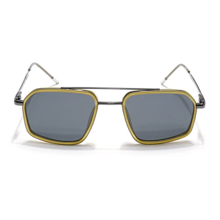 Eyejack Light Green & Grey Wayfarer Polarized Sunglasses for Men & Women (2505PCL1505)
