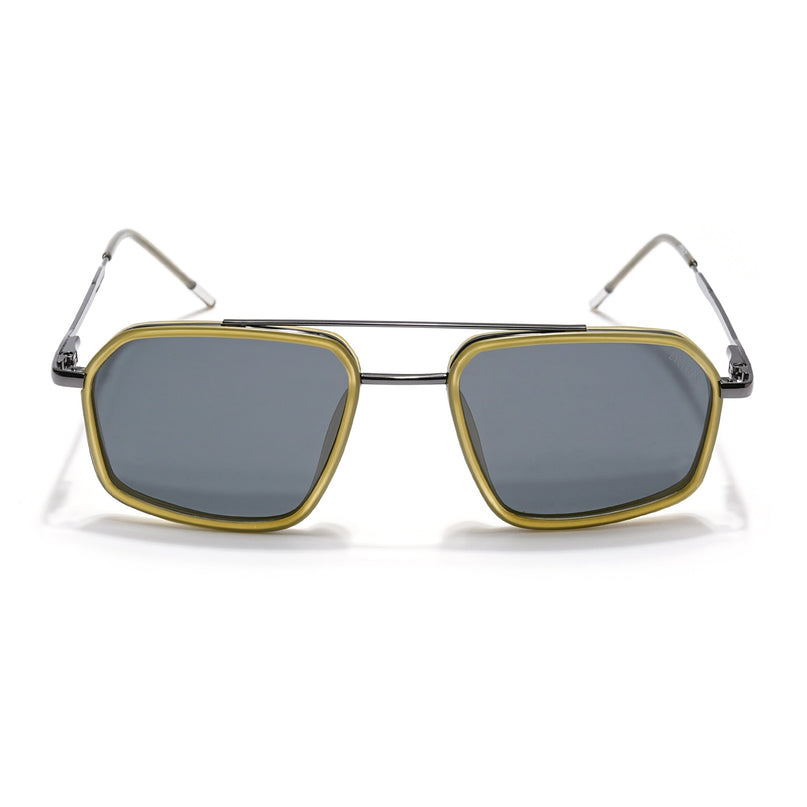 Eyejack Light Green & Grey Wayfarer Polarized Sunglasses for Men & Women (2505PCL1505)