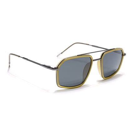 Eyejack Light Green & Grey Wayfarer Polarized Sunglasses for Men & Women (2505PCL1505)