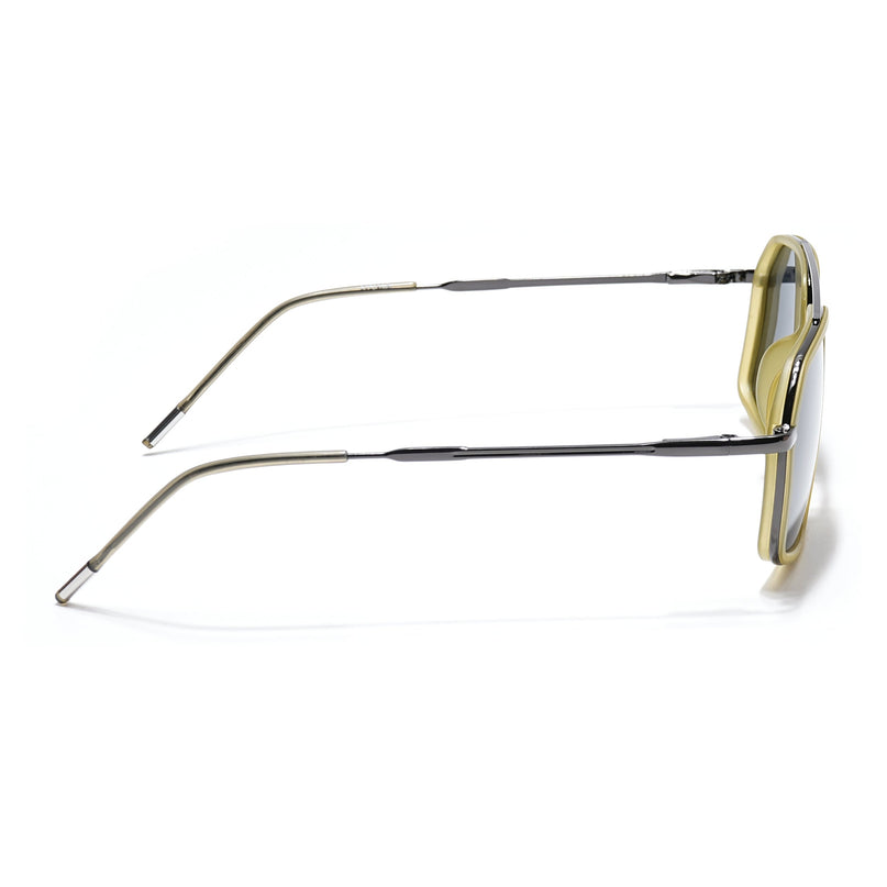 Eyejack Light Green & Grey Wayfarer Polarized Sunglasses for Men & Women (2505PCL1505)