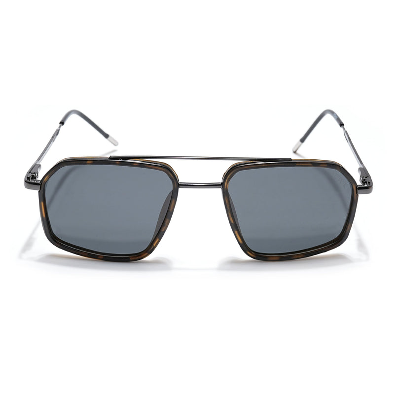 Eyejack Demi Brown & Grey Wayfarer Polarized Sunglasses for Men & Women (2505PCL1508)