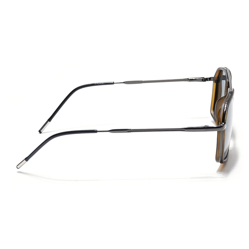 Eyejack Demi Brown & Grey Wayfarer Polarized Sunglasses for Men & Women (2505PCL1508)