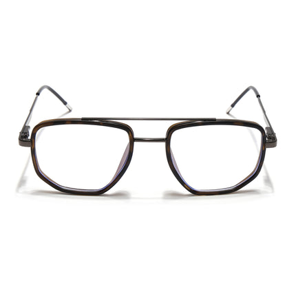 Eyejack Demi Brown & Grey Wayfarer Eyeglasses for Men & Women (2506FCL1596-C10)