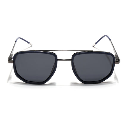 Eyejack Blue & Grey Wayfarer Polarized Sunglasses for Men & Women (2506PCL1510)