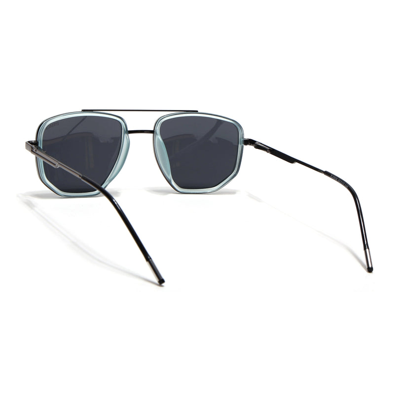 Eyejack Sky Blue & Grey Wayfarer Polarized Sunglasses for Men & Women (2506PCL1512)