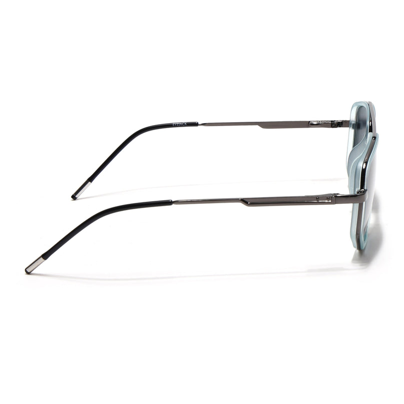 Eyejack Sky Blue & Grey Wayfarer Polarized Sunglasses for Men & Women (2506PCL1512)