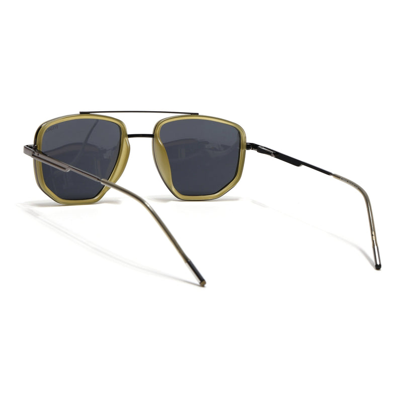 Eyejack Light Green & Grey Wayfarer Polarized Sunglasses for Men & Women (2506PCL1515)