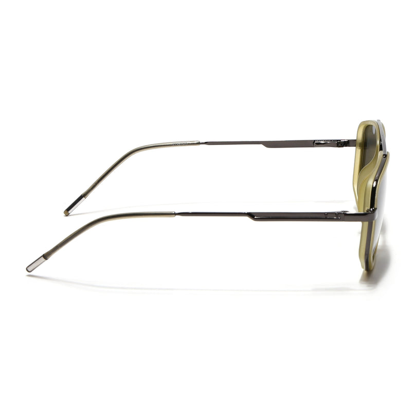 Eyejack Light Green & Grey Wayfarer Polarized Sunglasses for Men & Women (2506PCL1515)