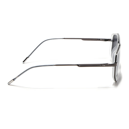 Eyejack Transparent & Grey Wayfarer Polarized Sunglasses for Men & Women (2506PCL1517)