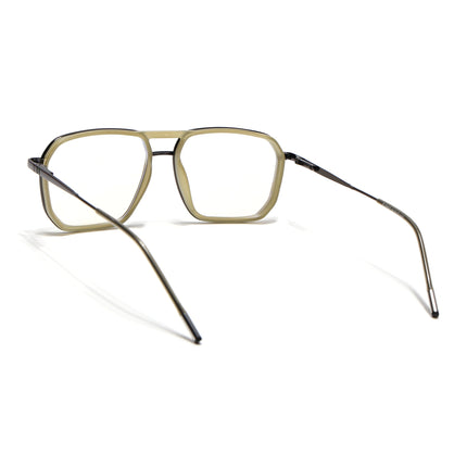 Eyejack Light Green & Grey Wayfarer Eyeglasses for Men & Women (2507FCL1603-C7)