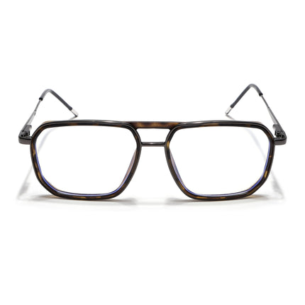 Eyejack Demi Brown & Grey Wayfarer Eyeglasses for Men & Women (2507FCL1606-C10)